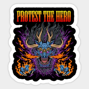 PROTEST THE HERO MERCH VTG Sticker